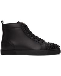 Christian Louboutin - Lou Spikes High-top Sneakers - Lyst