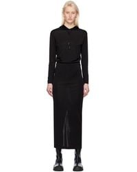 Dion Lee - Gathered Maxi Dress - Lyst