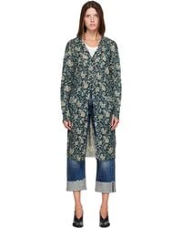 R13 - Printed Long Cardigan - Lyst