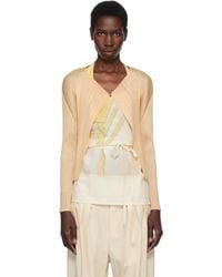 Pleats Please Issey Miyake - Monthly Colors March Cardigan - Lyst
