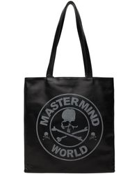 MASTERMIND WORLD - Mw Leather Tote - Lyst