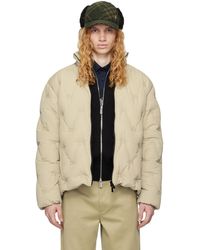 Burberry - Ekd Nylon Padded Down Jacket - Lyst