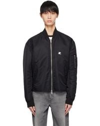 Courreges - Embrodiered Bomber Jacket - Lyst