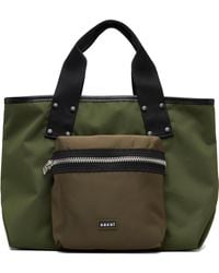 Sacai - Khaki Medium Pocket Tote - Lyst