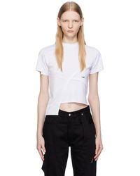 HELIOT EMIL - Deconstructed T-shirt - Lyst