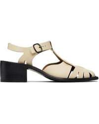 Hereu - Off- Pesca Heeled Sandals - Lyst