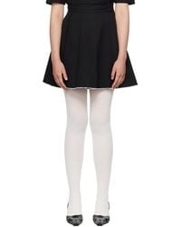 ShuShu/Tong - Black Pleated Miniskirt - Lyst