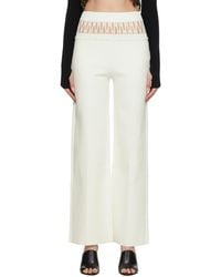 Dion Lee - Fishnet Tailored Trousers - Lyst