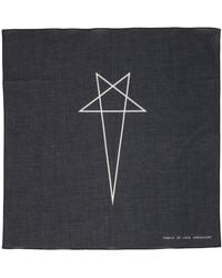 Rick Owens - Tower Penta Bandana Scarf - Lyst