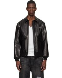 Yohji Yamamoto - Neighborhood Edition Leather Jacket - Lyst