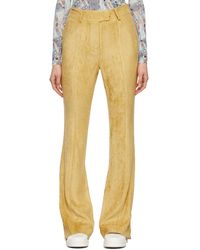 ANDERSSON BELL Picadilly Knee Tie Check Trousers in Blue | Lyst