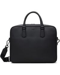 BOSS - Double B Monogram Trim Briefcase - Lyst