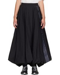 Y-3 - Gradient 3-Stripes Nylon Balloon Midi Skirt - Lyst