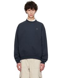 Acne Studios - グレー ロゴプレート スウェットシャツ - Lyst