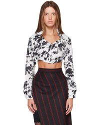 Vivienne Westwood - Cropped Drunken Shirt - Lyst