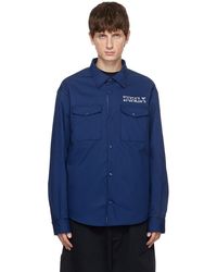 Emporio Armani - Blue Insulated Jacket - Lyst