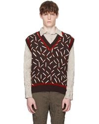 Bottega Veneta - Cotton Jacquard Matches Vest - Lyst