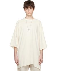 Rick Owens - Off- Hollywood Tommy T-Shirt - Lyst