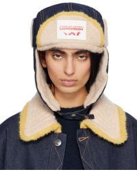 Charles Jeffrey - Knit Patch Trapper Hat - Lyst