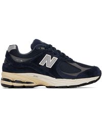 New Balance Suede 420 Navy Vintage Trainers in Blue | Lyst