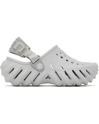 Crocs™ - グレー Echo クロッグ - Lyst