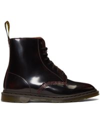 Dr. Martens Burgundy Winchester Ii Boots - Black