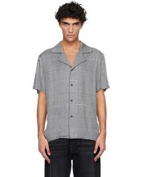 Balmain - Pyjama Printed Prince Of Wales Shirt - Lyst