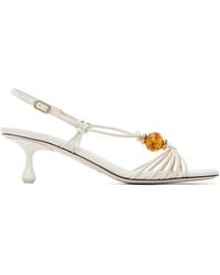 Jimmy Choo - Off- Lova 50 Heeled Sandals - Lyst