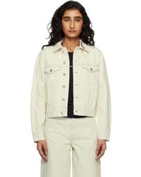 A.P.C. - Off- Dion Denim Jacket - Lyst