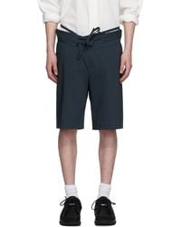 OTTOLINGER - Double Fold Suit Shorts - Lyst