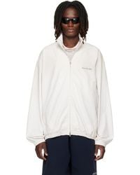Acne Studios - Off- Washed Logo Jacket - Lyst