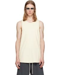 Fear Of God - Off- Ribbed Essential Tank Top - Lyst
