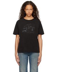 Rag & Bone - Ragbone t-shirt mica 'city' noir - Lyst