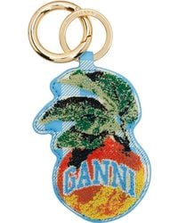 Ganni - Apple Keychain - Lyst