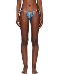 DIESEL - Jodie-Dnm Bikini Bottom - Lyst