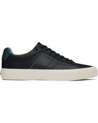 BOSS - Faux-Leather Sneakers - Lyst
