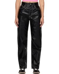 Eytys - Benz Faux-Leather Jeans - Lyst