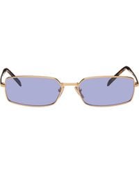 Prada - Rectangular Sunglasses - Lyst