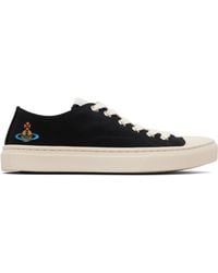 Vivienne Westwood - ブラック Plimsoll ローカットスニーカー - Lyst