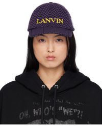 Lanvin - Futureエディション パープル& Curb キャップ - Lyst