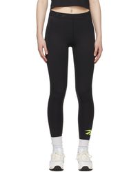 Slacks and Chinos Womens Trousers Grey Slacks and Chinos Reebok X Victoria Beckham Trousers Reebok X Victoria Beckham Synthetic High-rise Performance leggings in Brown 