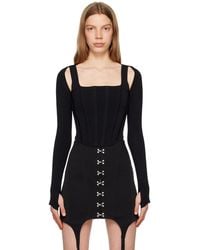 Dion Lee - Corset Long Sleeve T-Shirt - Lyst