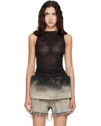 Rick Owens - Tower Sleeveless Temple T Top - Lyst
