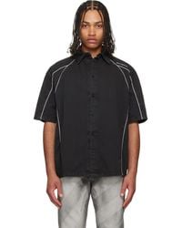 Off-White c/o Virgil Abloh - Garment-Dyed Sporty Bowling Shirt - Lyst