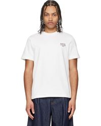 A.P.C. - Standard 'Rue Madame' T-Shirt - Lyst