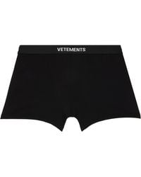 Vetements - Logo Boxer Briefs - Lyst