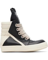 Rick Owens - Temple Jumbolace Geobasket Sneakers - Lyst