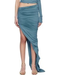 Rick Owens - Hollywood Soft Edfu Maxi Skirt - Lyst