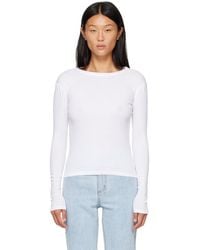 HOMMEGIRLS - Fruit Of The Loom Edition Long Sleeve Slim T-Shirt - Lyst