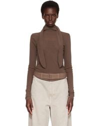 Lemaire - Ballerina Scarf Blouse - Lyst